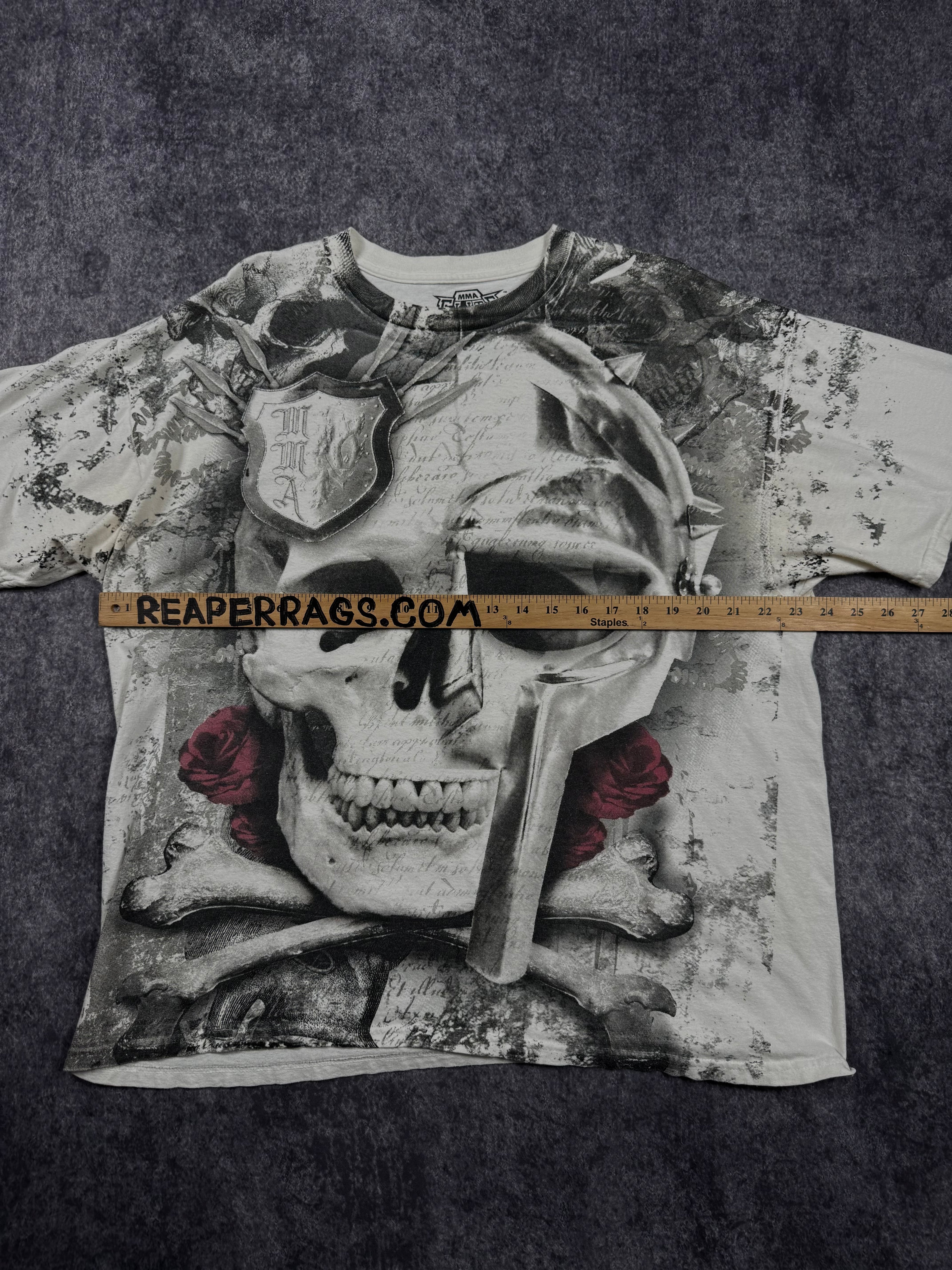 (rare) 2000s mma elite shirt (XL)