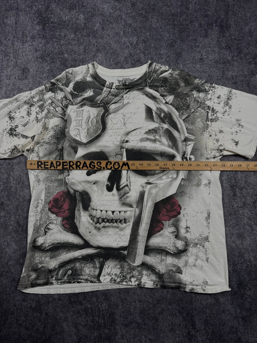 (rare) 2000s mma elite shirt (XL)