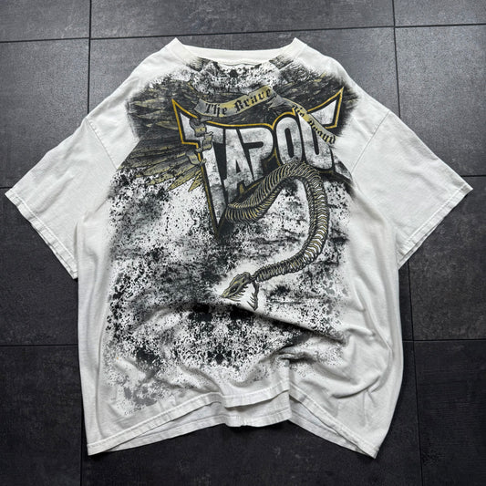 Y2K Tapout Grunge Snake Tshirt (XL)