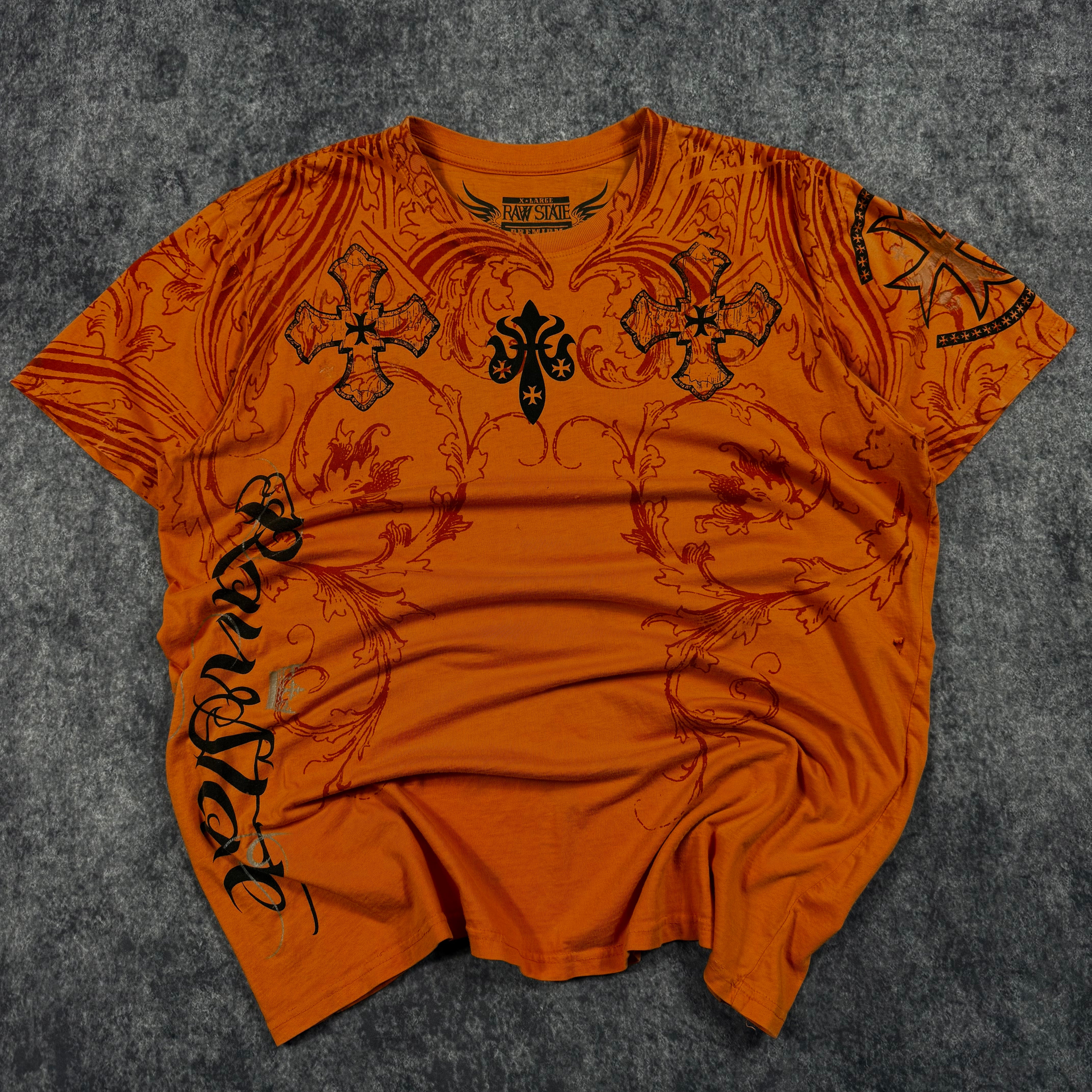 (rare) 2000s raw state shirt (L)