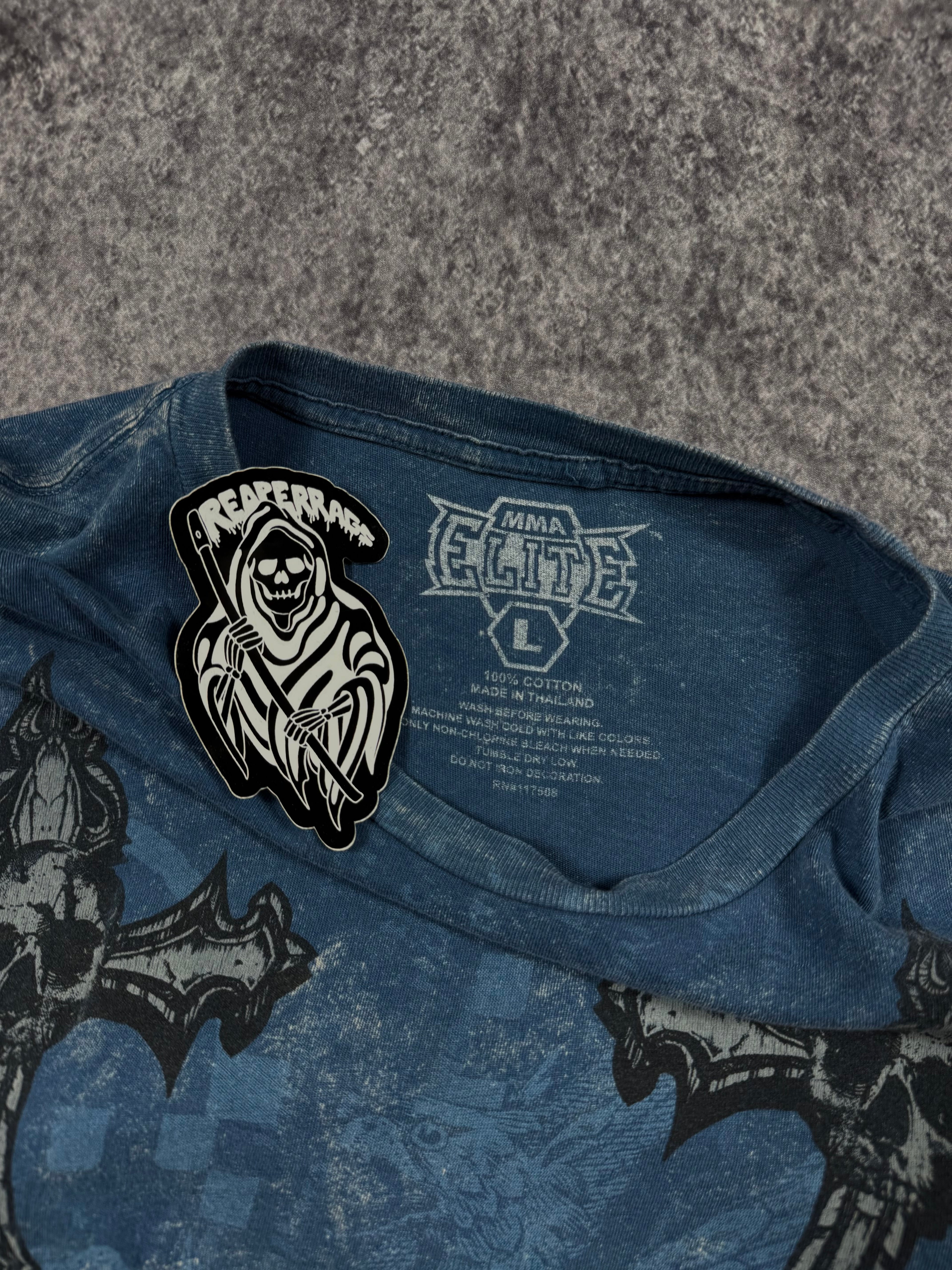 (rare) 2000s mma elite shirt (L)