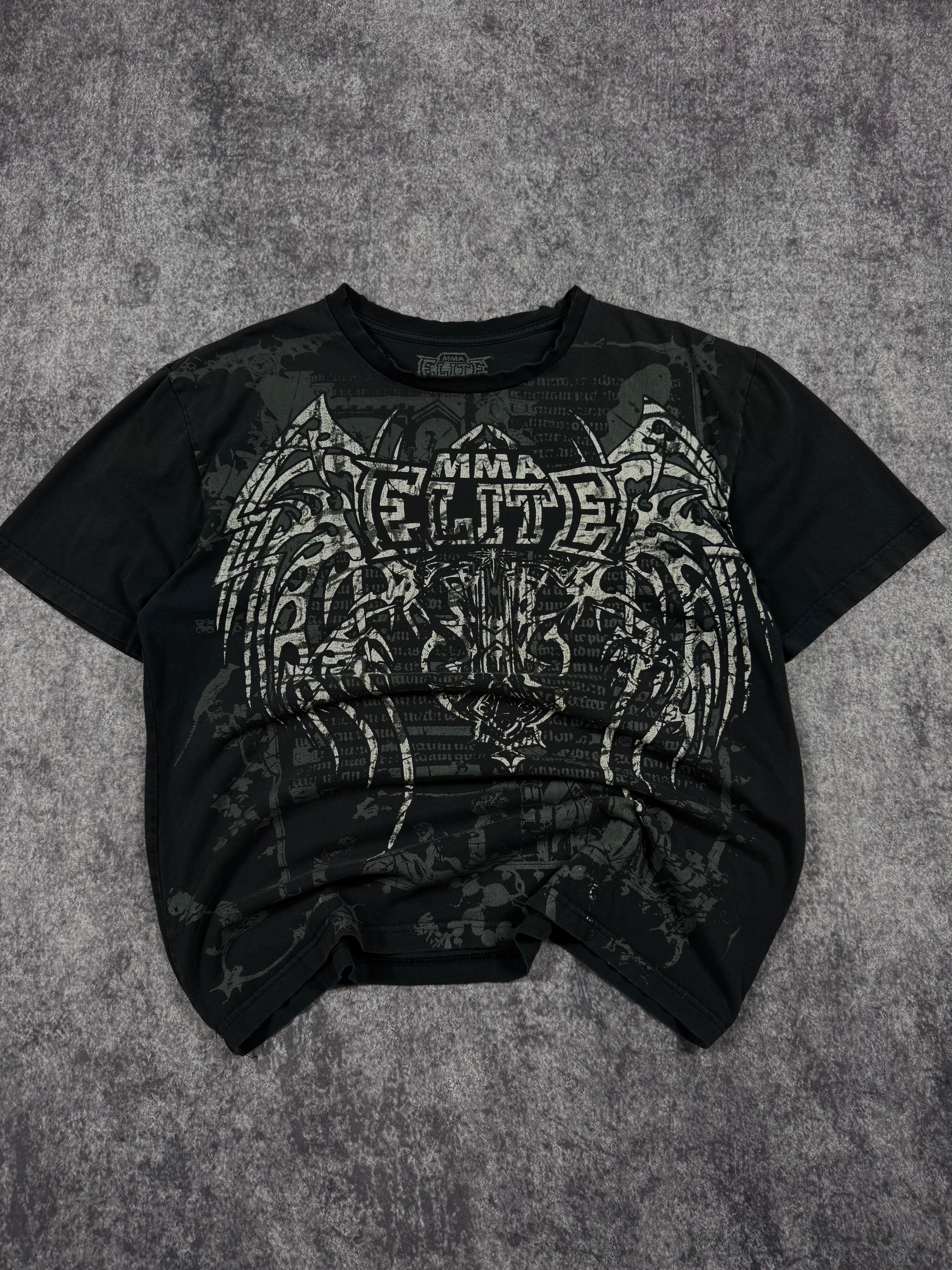 (rare) 2000s mma elite shirt (M)