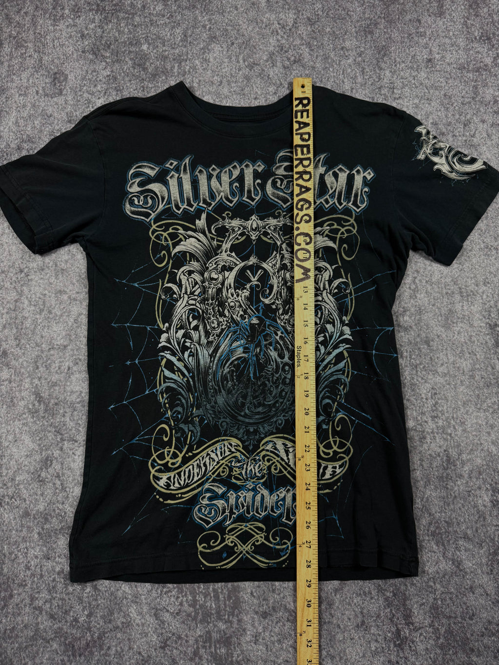 2000s silver star shirt (S)