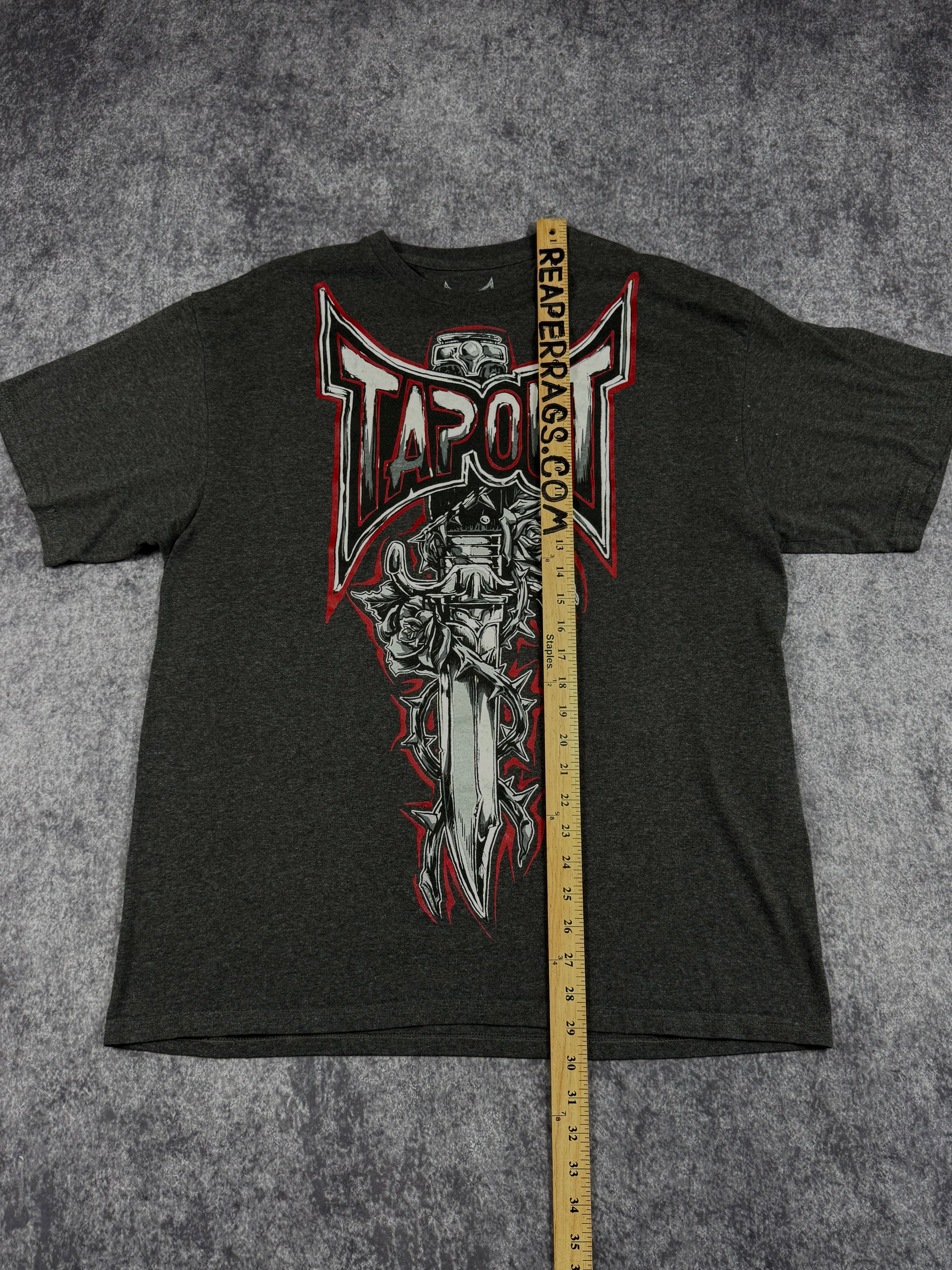 (rare) 2000s tapout shirt (L)