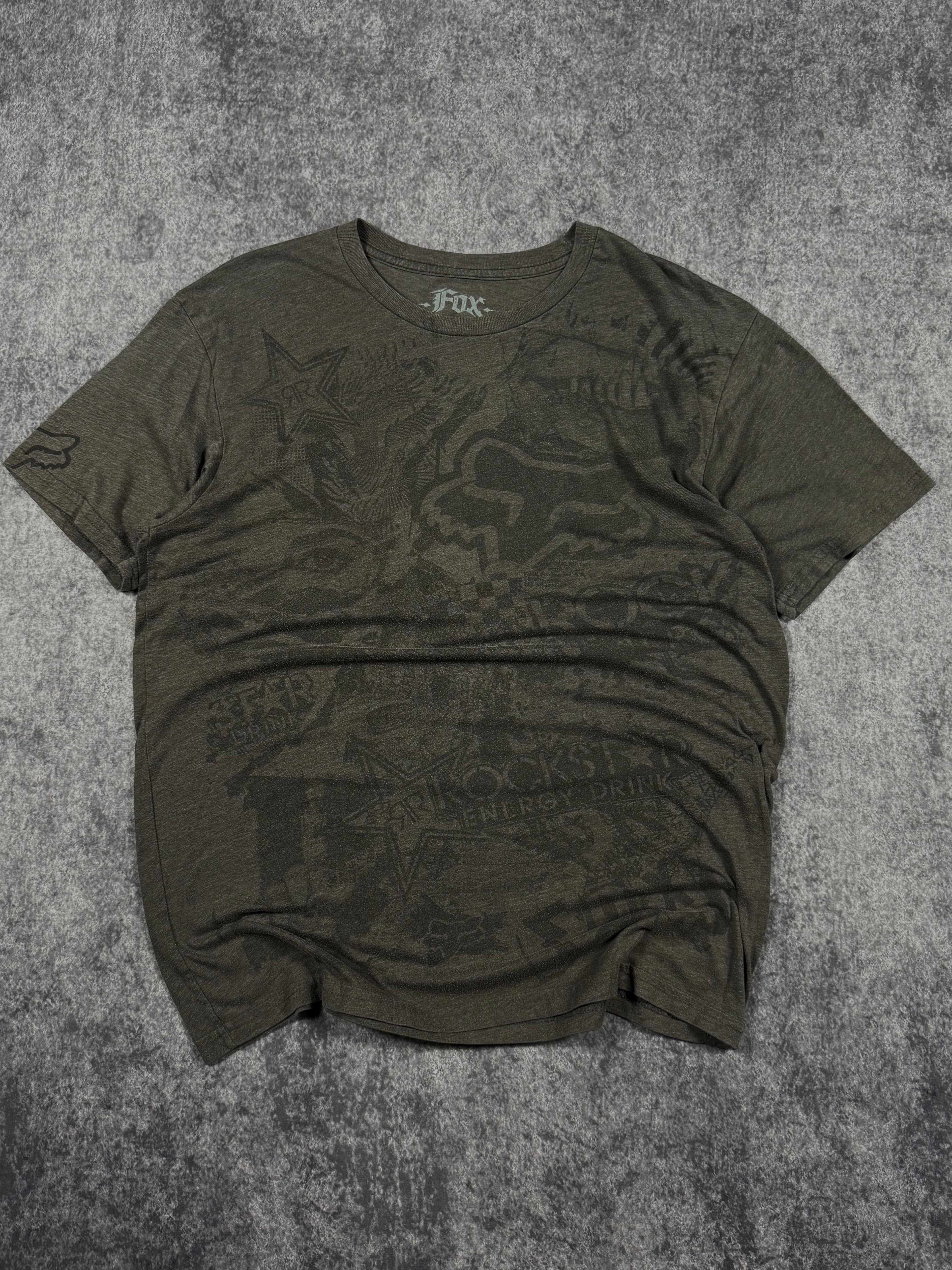 2000s fox racing shirt (M)