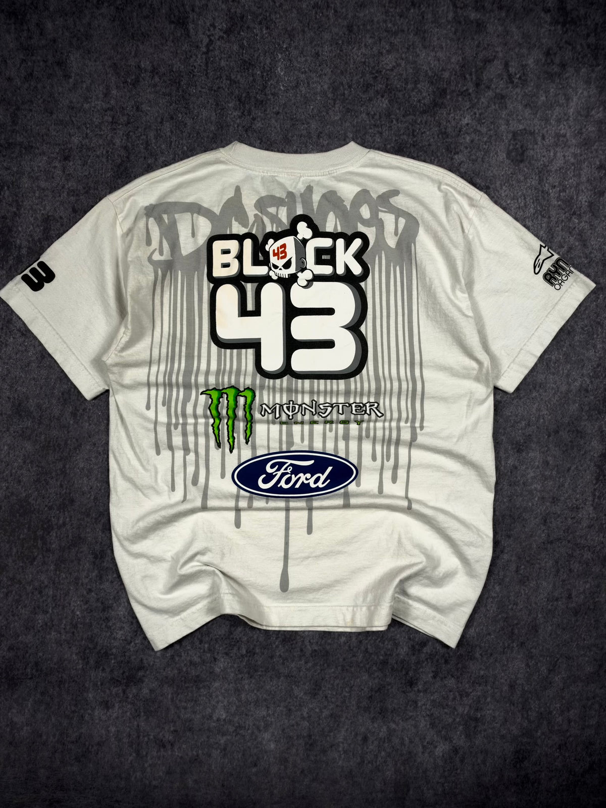 (GRAIL) 2000s DC SHOES x MONSTER ENERGY x KEN BLOCK SHIRT (S)