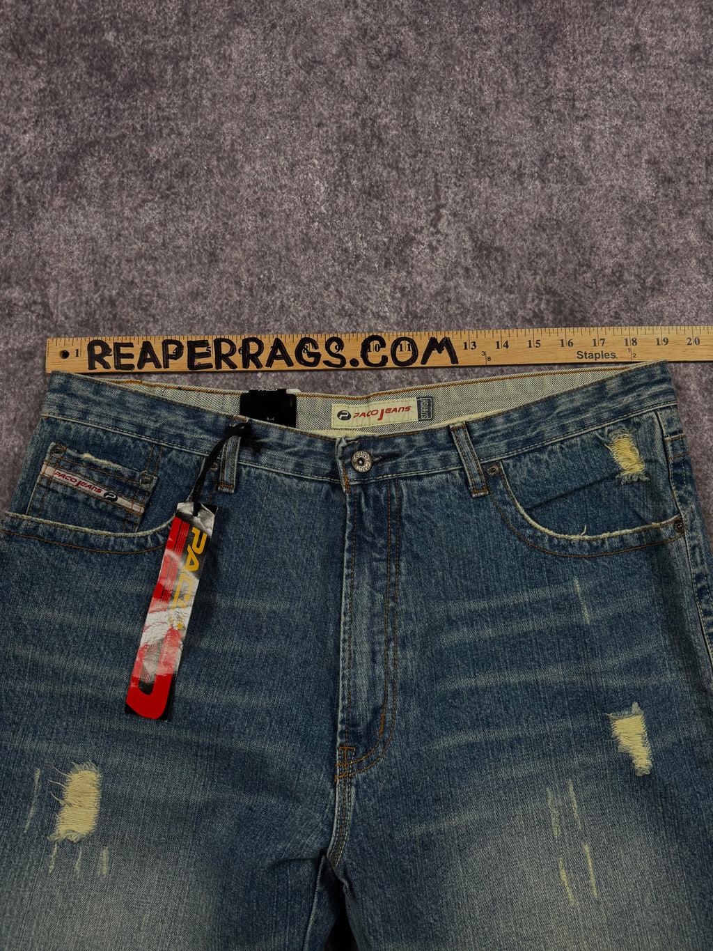 (rare) deadstock 2000s paco jeans (38x32)