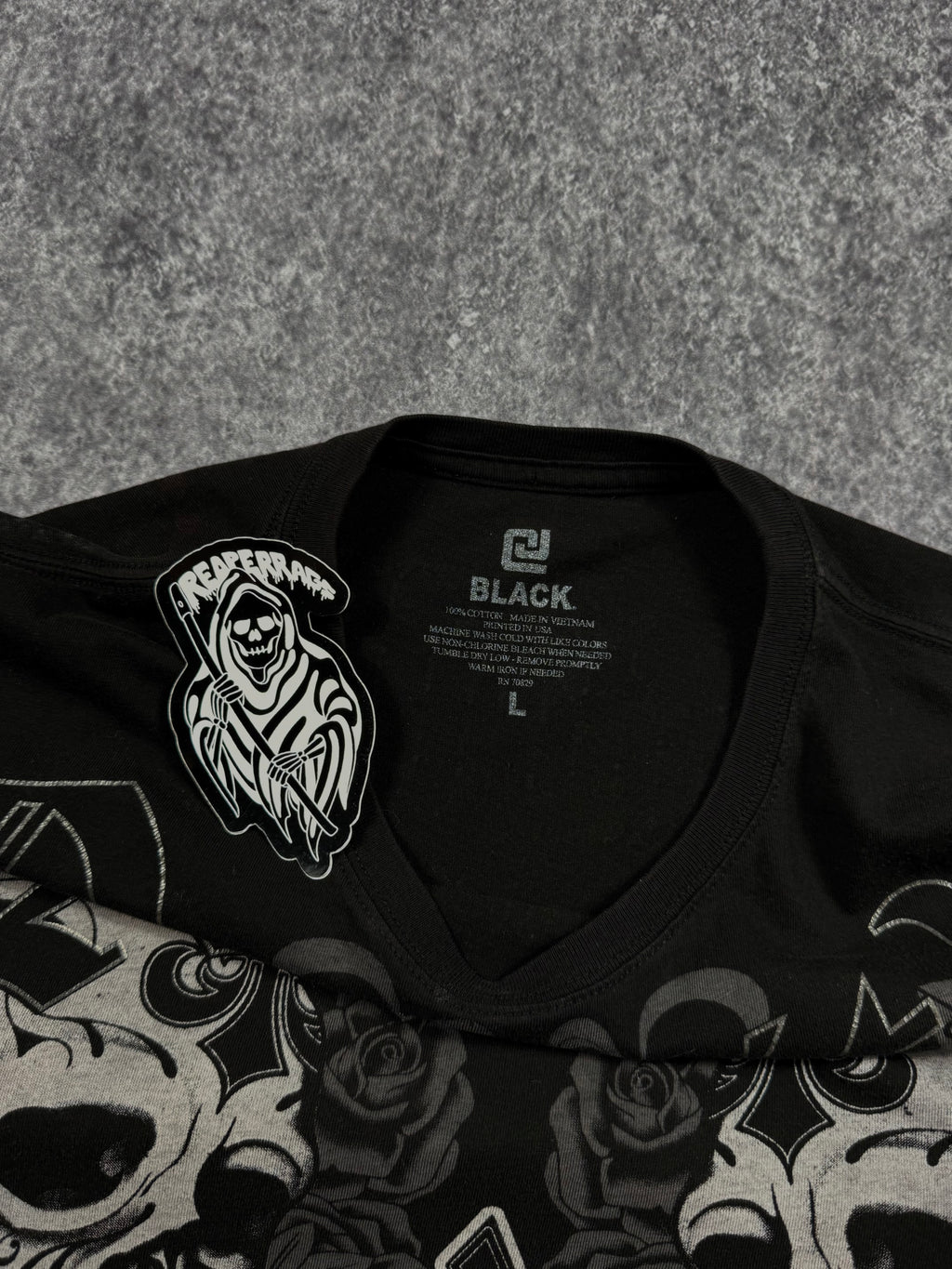 (rare) 2000s black x nobility shirt (L)