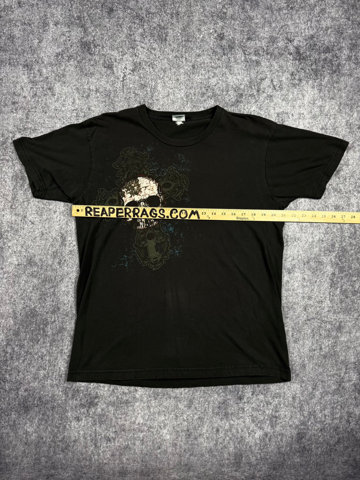 2000S SKULL SHIRT (L)