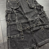 NWT 2000s Tripp NYC X-Strap Zip-Off Pants