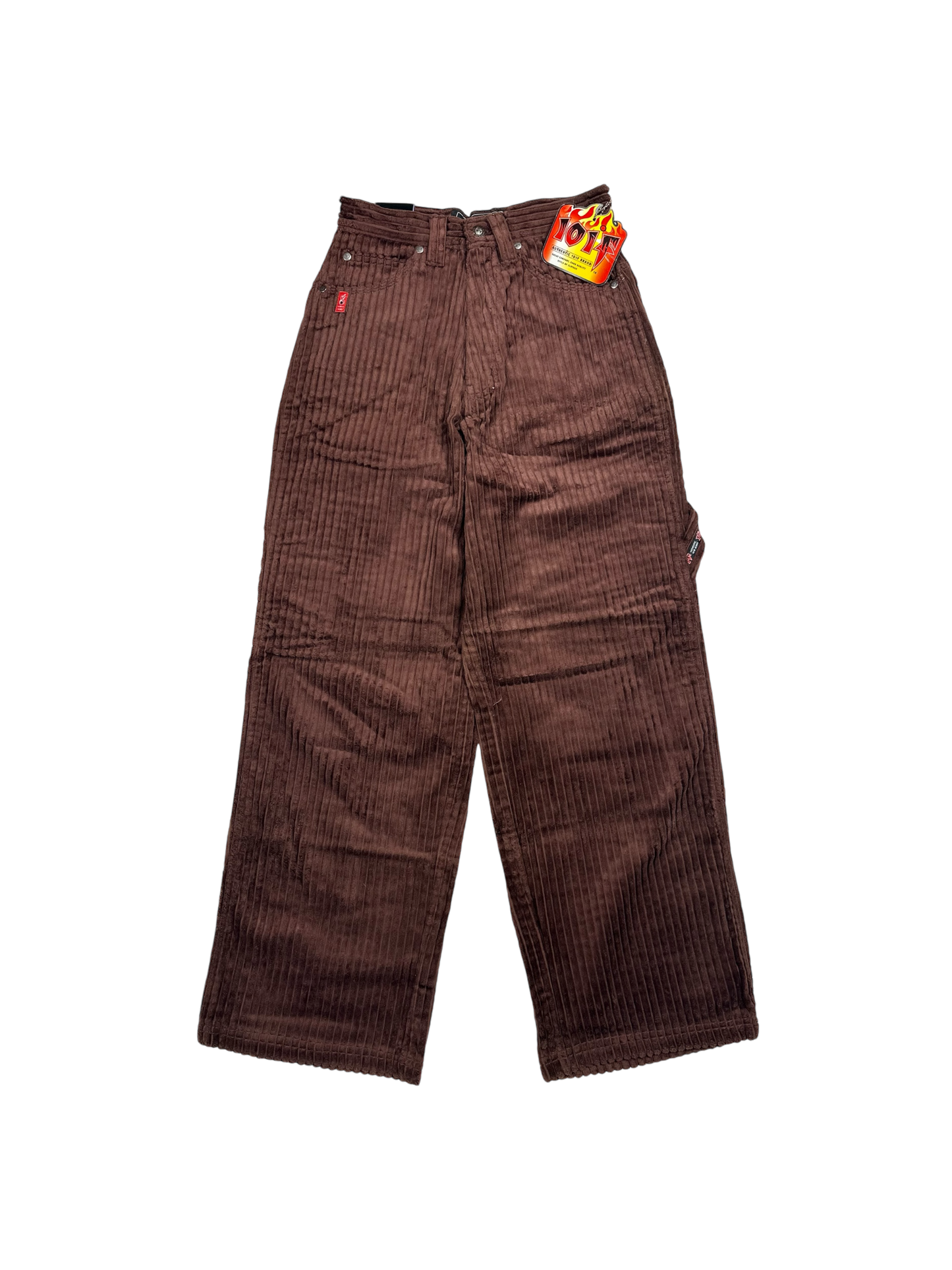 101°F Embroidered Baggy Corduroy Pants