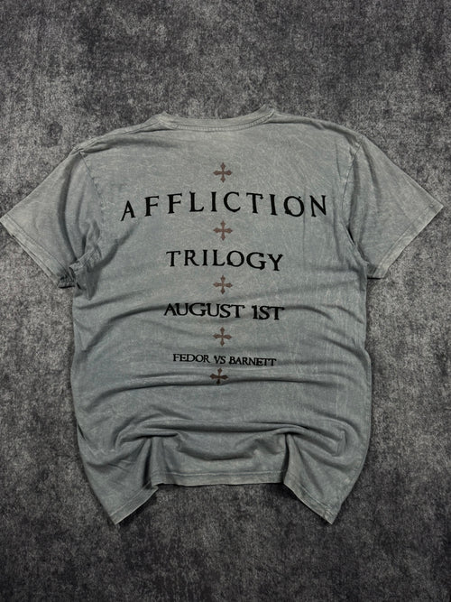 (rare) 2000s affliction x fedor shirt (M)