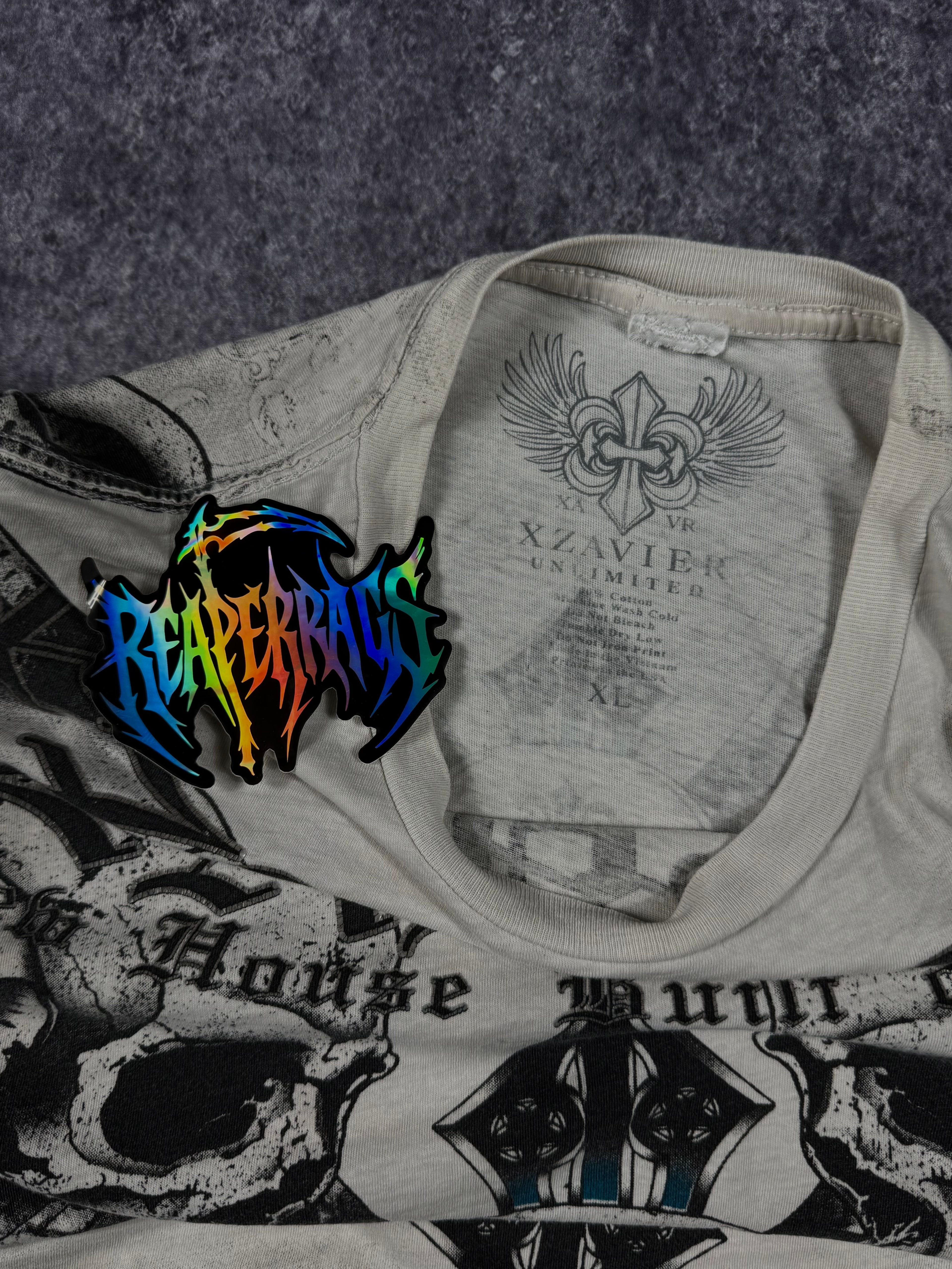 (rare) 2000s xavier shirt (M)
