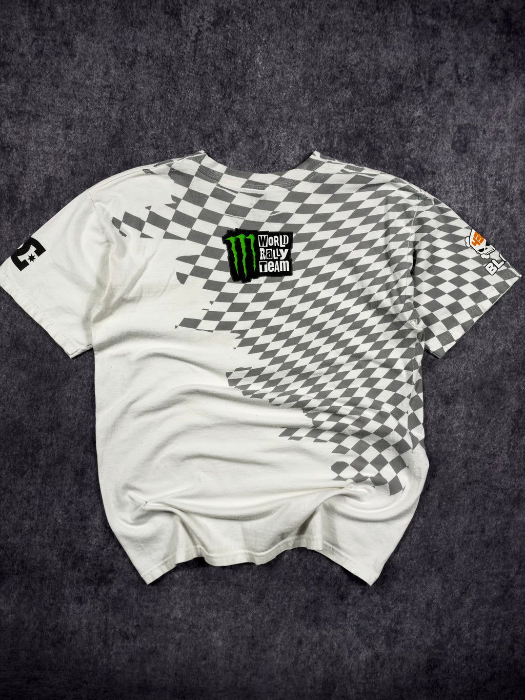 (RARE) 2000S MONSTER ENERGY X KEN BLOCK SHIRT (S)