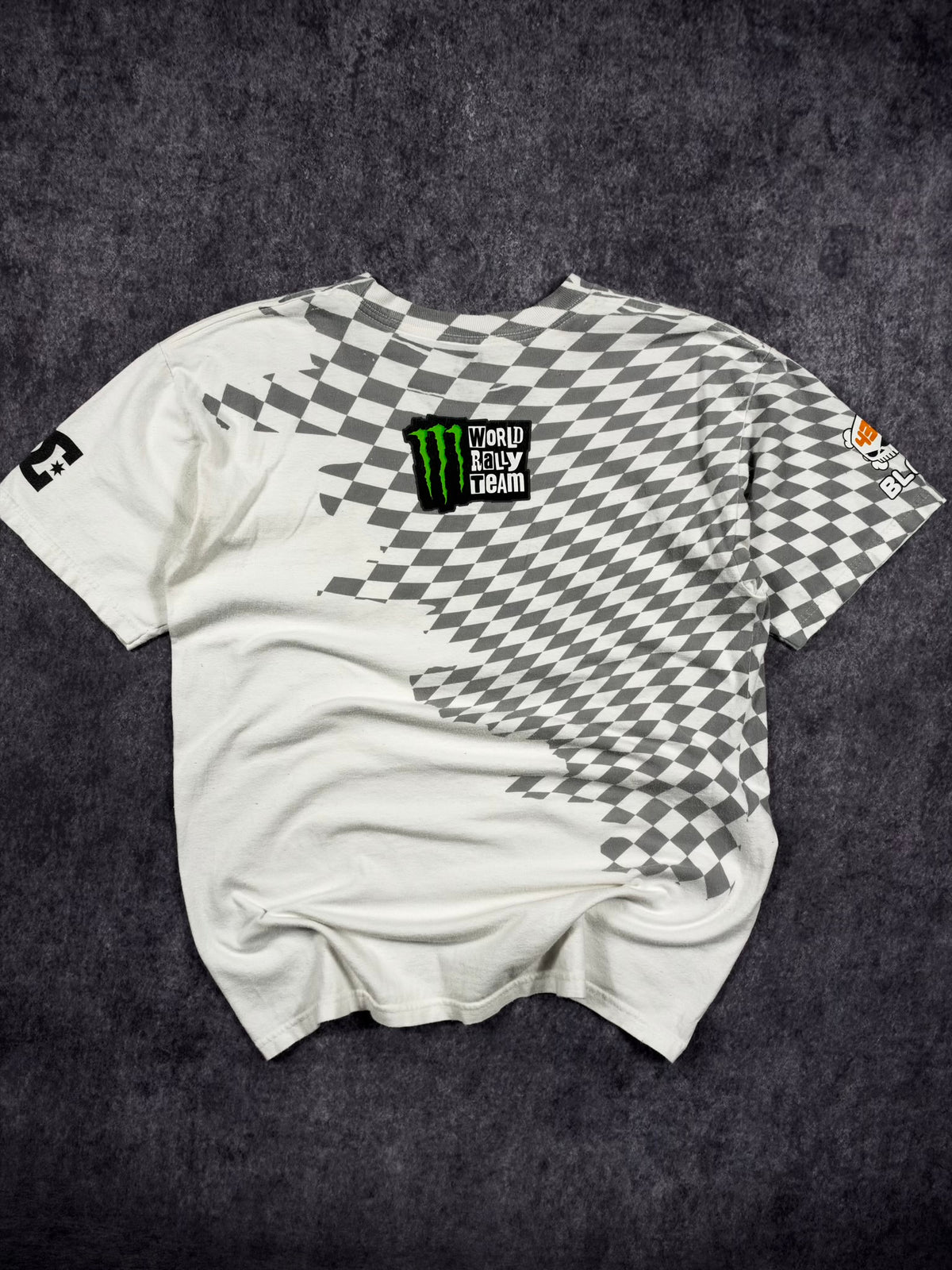 (RARE) 2000S MONSTER ENERGY X KEN BLOCK SHIRT (S)