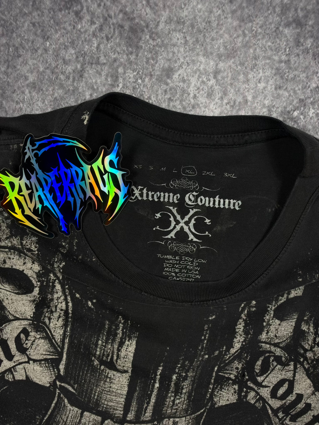 (RARE) 2000s XTREME COUTURE SHIRT (XL)