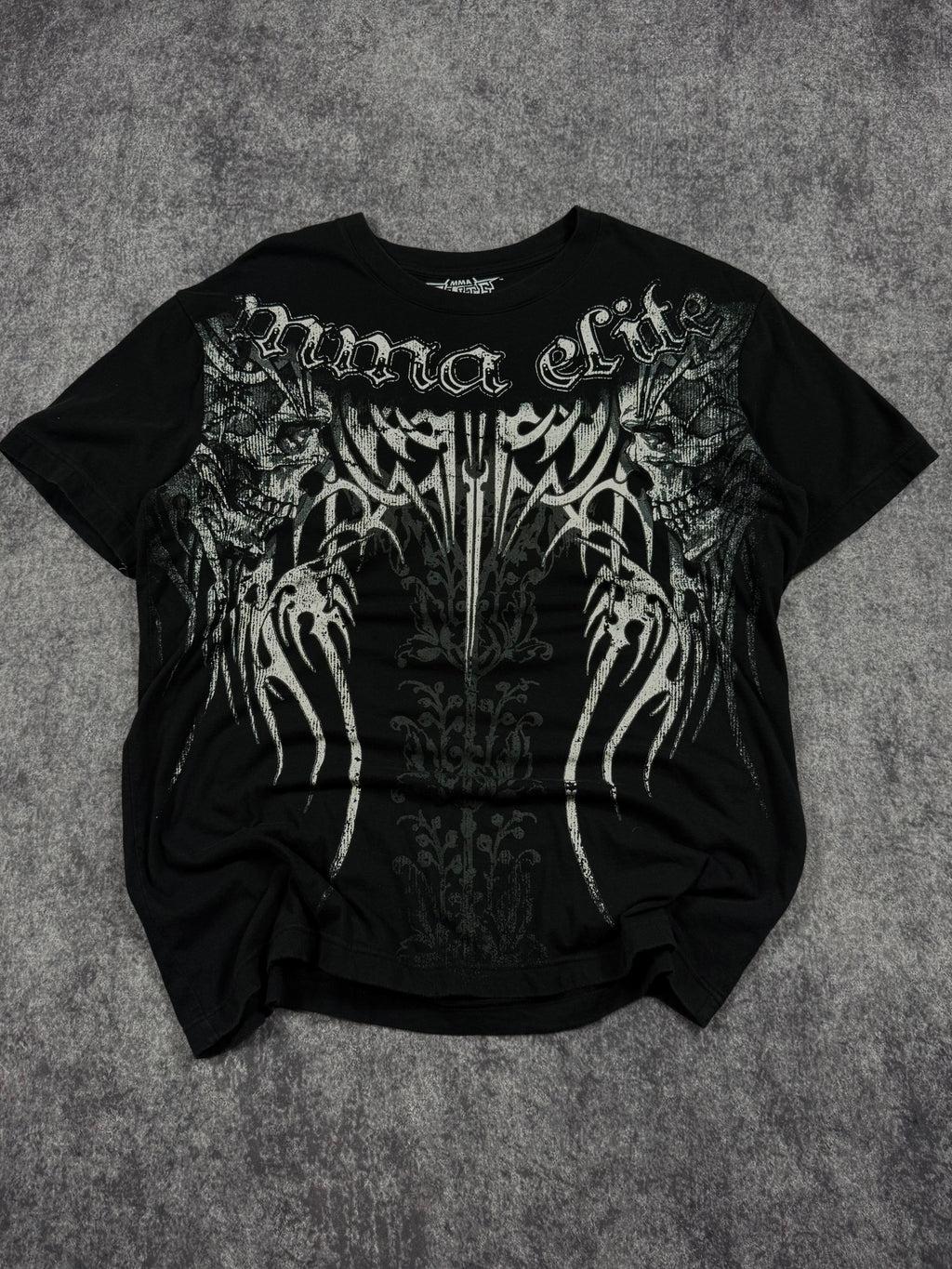 (rare) 2000s mma elite shirt (XL)