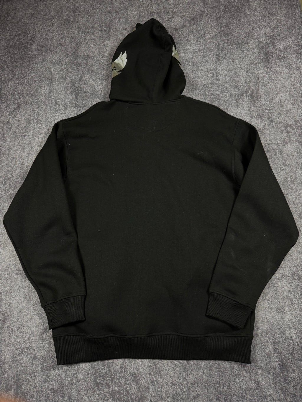 (rare) deadstock 2000s southpole x la mascara chrome hoodie (L)