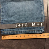 Deadstock Marithe Francois Girbaud Shuttle Strap Jeans (42x33)