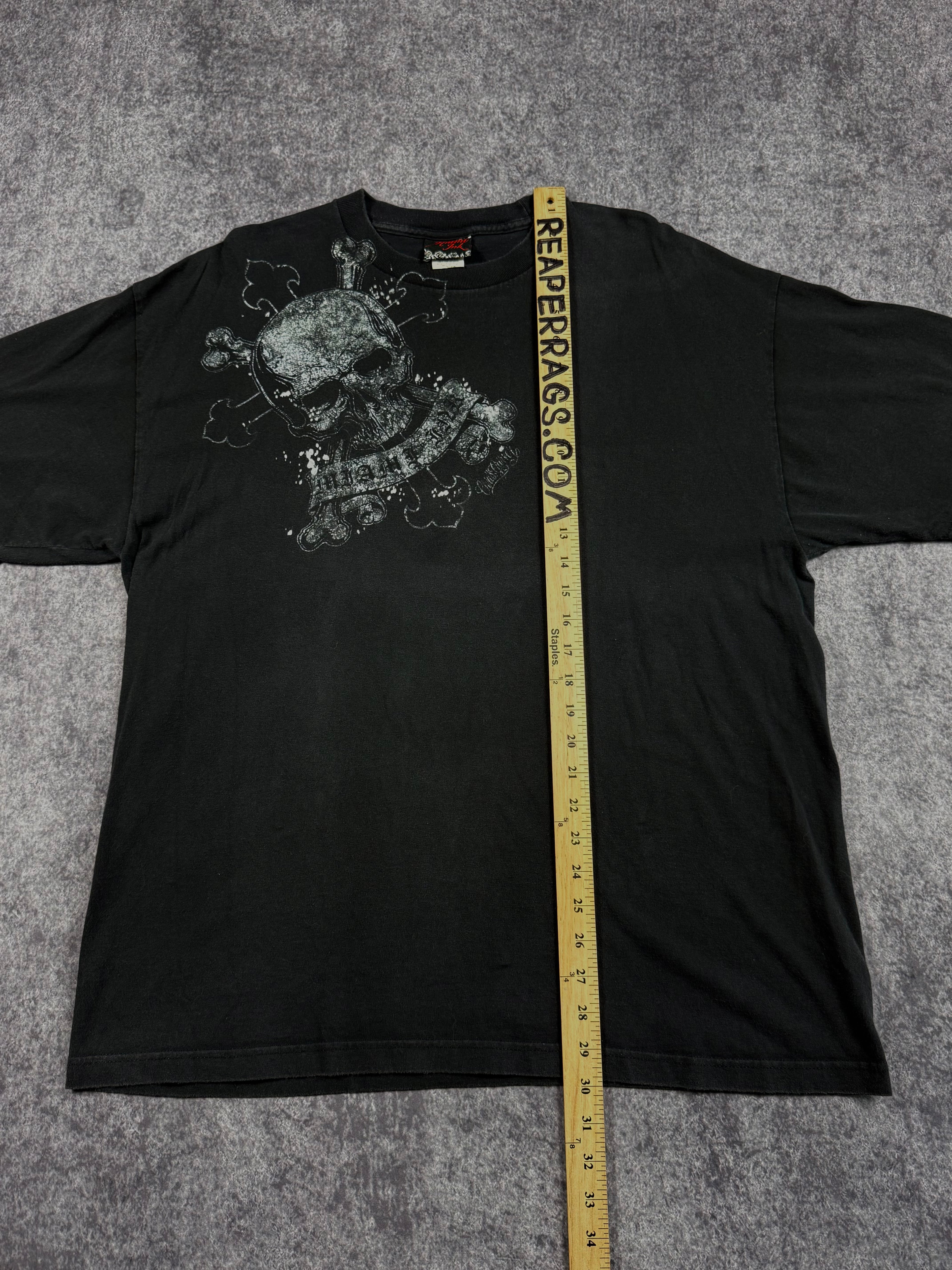 (rare) 2000s miami ink shirt (L)
