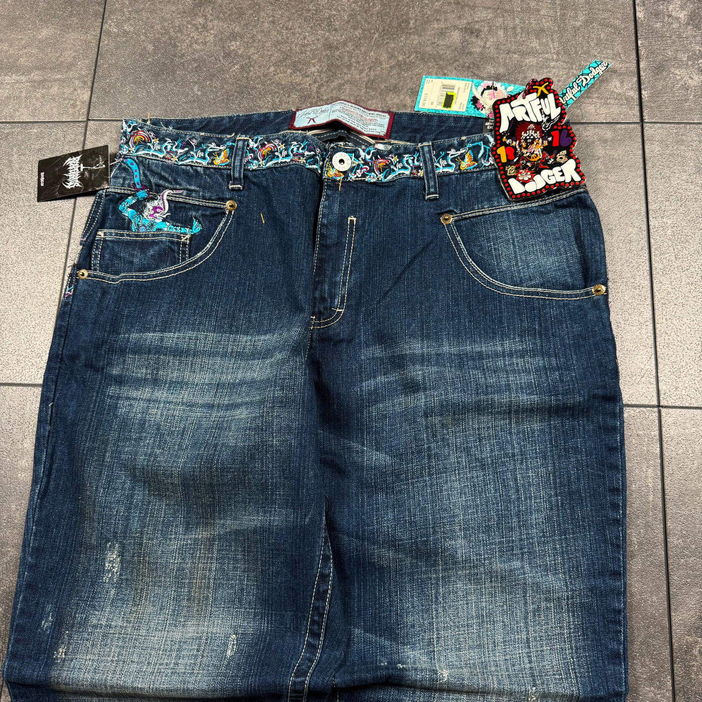 (rare) Deadstock 2000s Artful Dodger Jeans (38x32)
