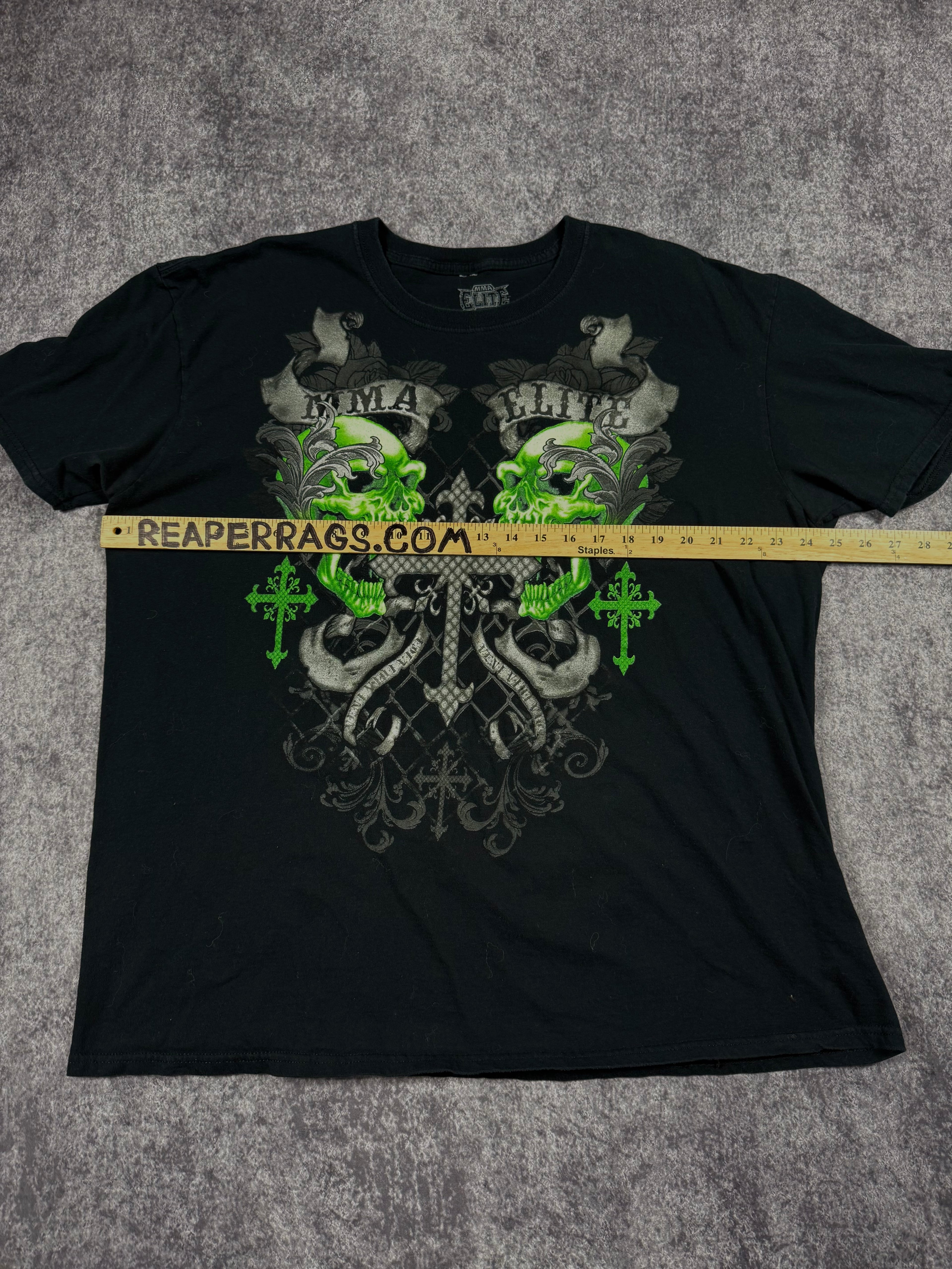 (rare) 2000s mma elite shirt (XXL)