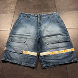 Deadstock Marithe Francois Girbaud Shuttle Strap Jorts (40)