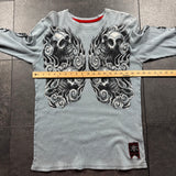 (rare) 2000s Affliction x Paul Jeffries Thermal (M)