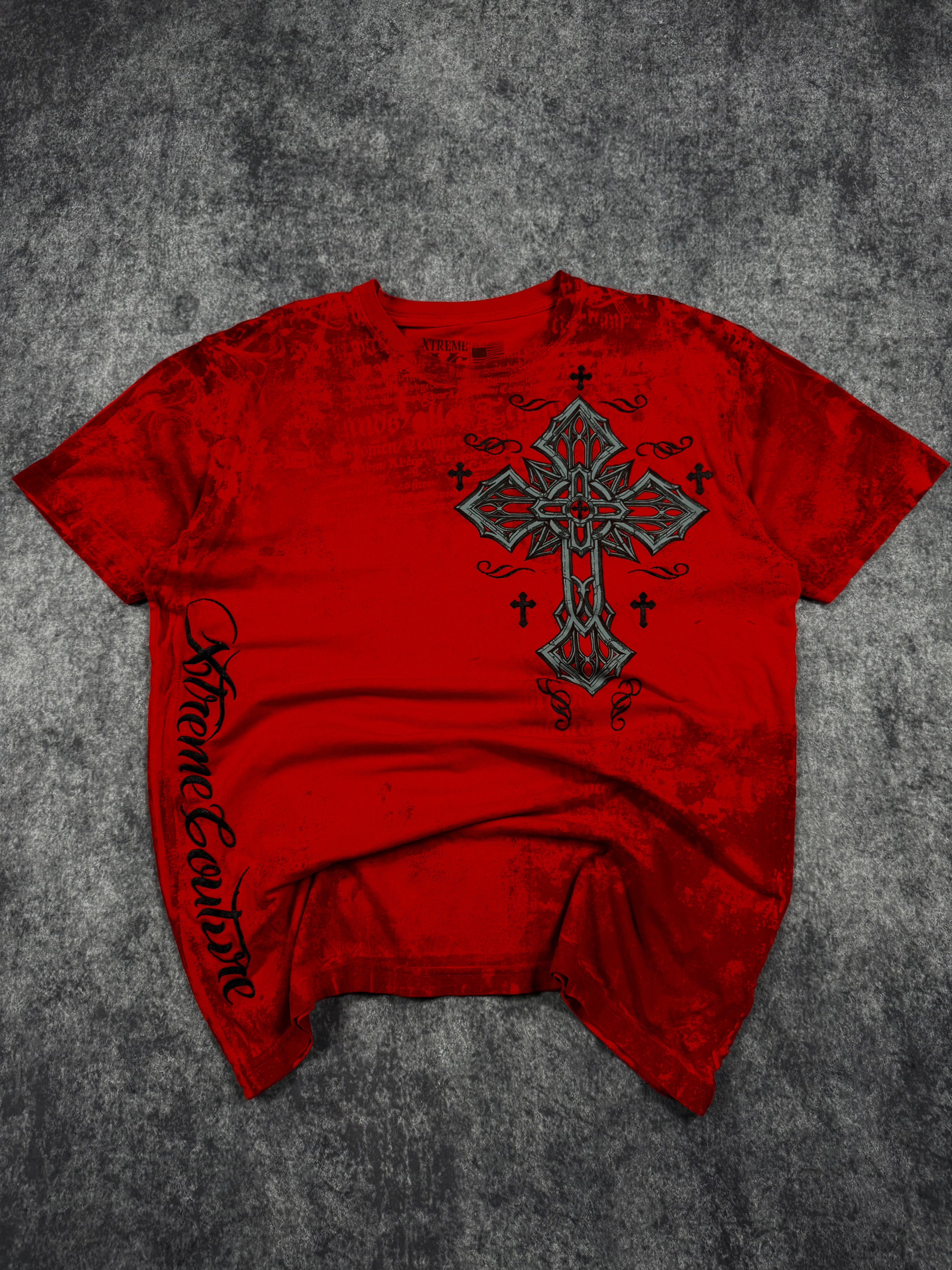 (rare) 2000s xtreme couture shirt (XL)