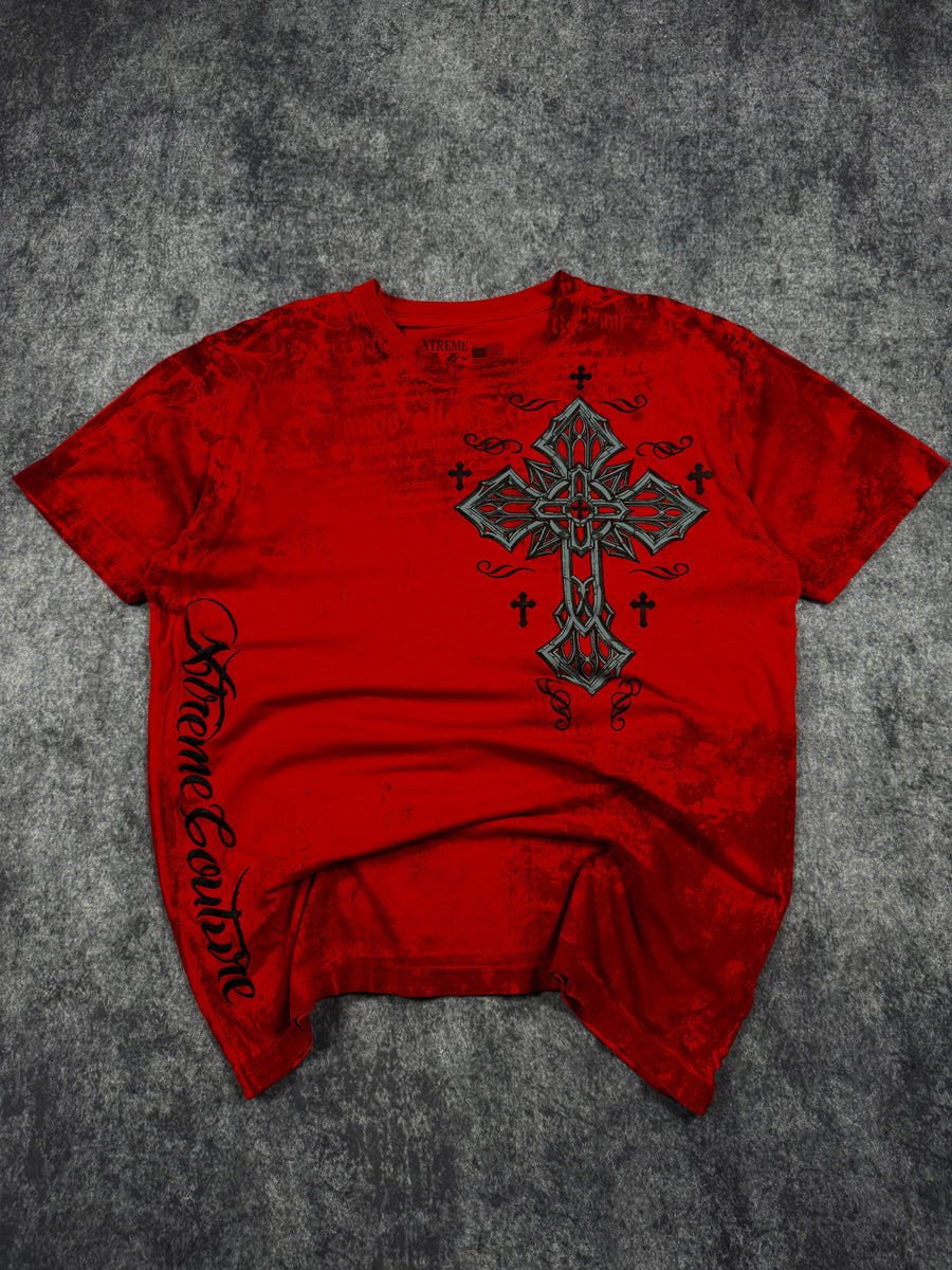 (rare) 2000s xtreme couture shirt (XL)