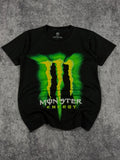 (rare) 2000s monster energy embroidered shirt (S)