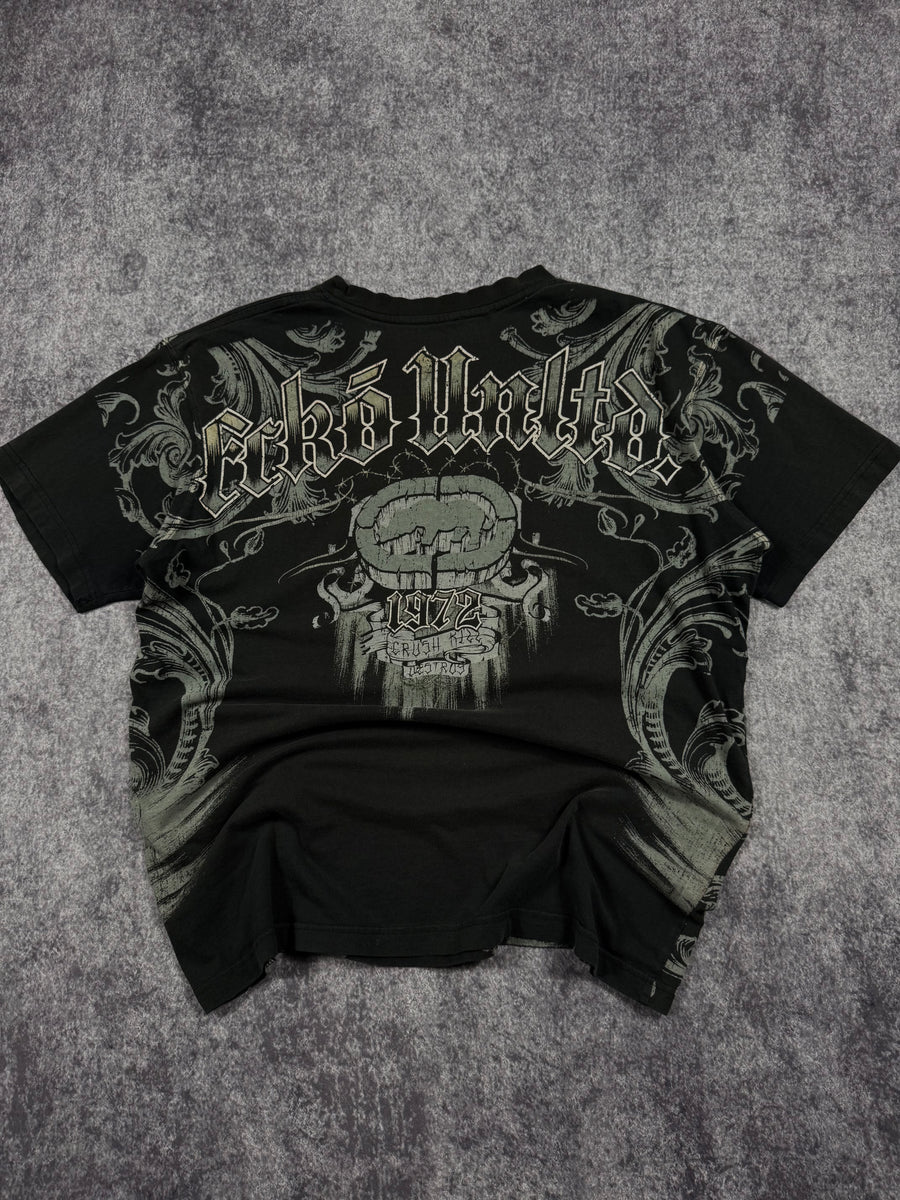 (rare) 2000s ecko unltd x mma elite shirt (L)