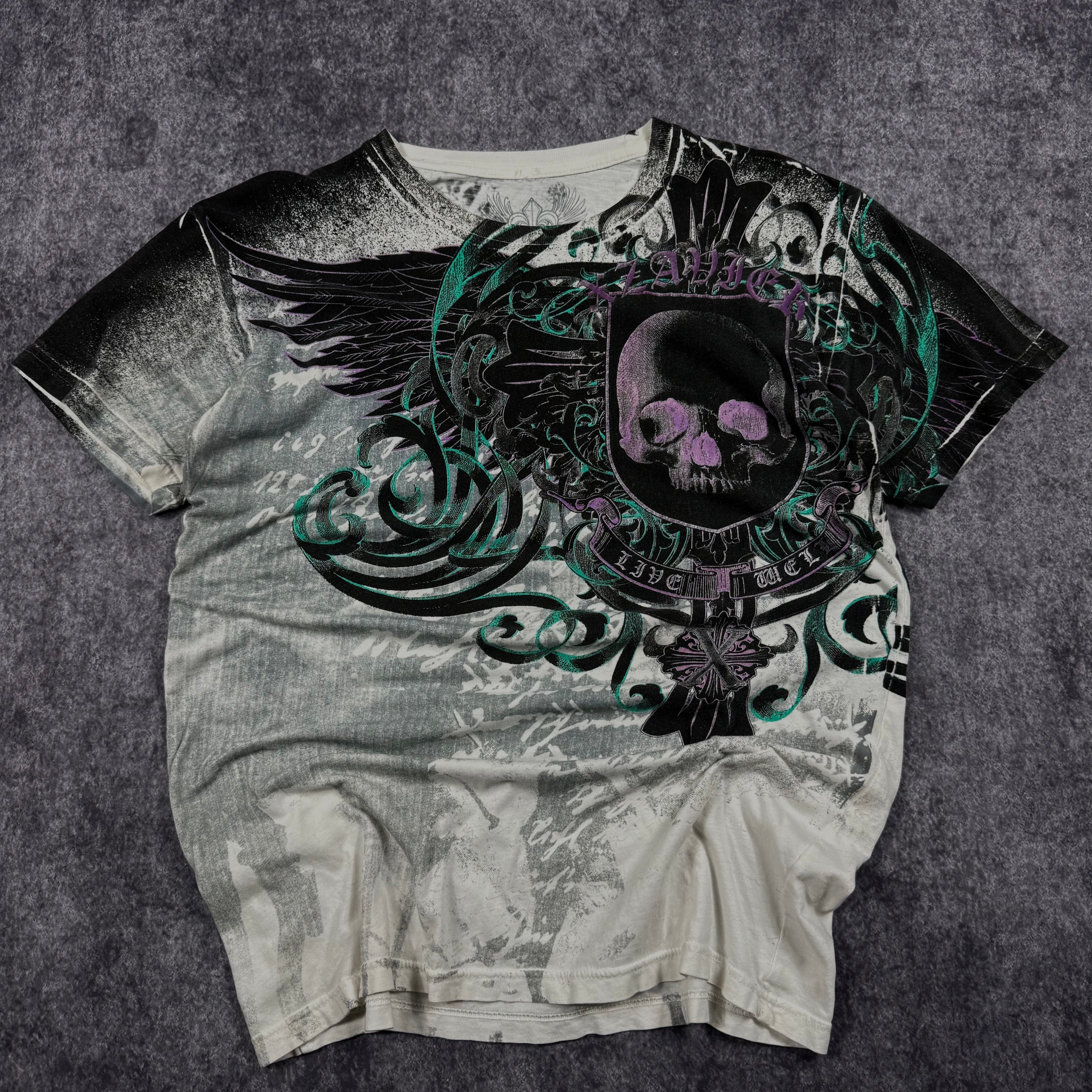 (rare) 2000s xzavier shirt (M)