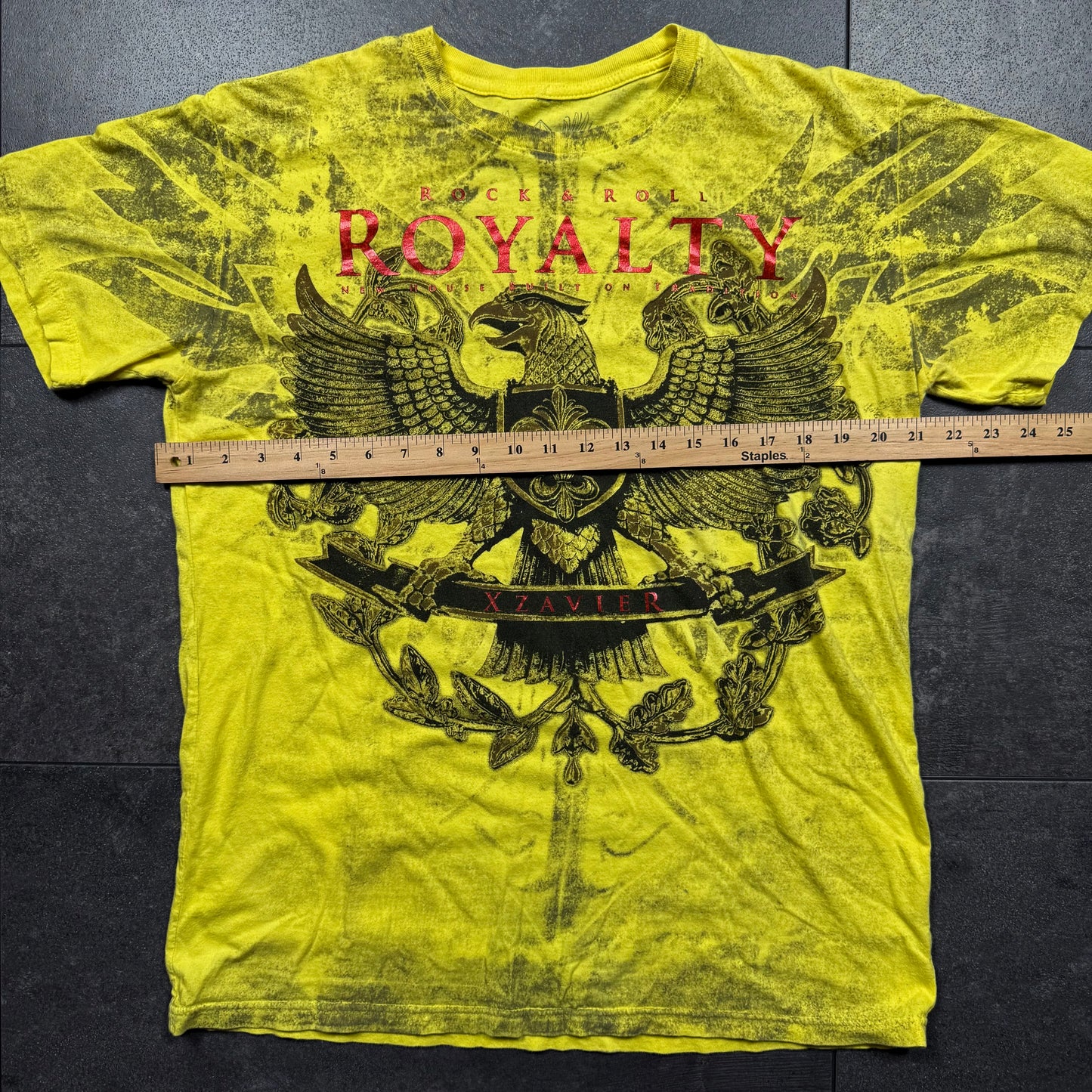 Y m2K Ed Hardy Style Grunge Tshirt (M)