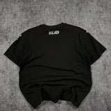 (rare) 2000s grunge chrome shirt (M)