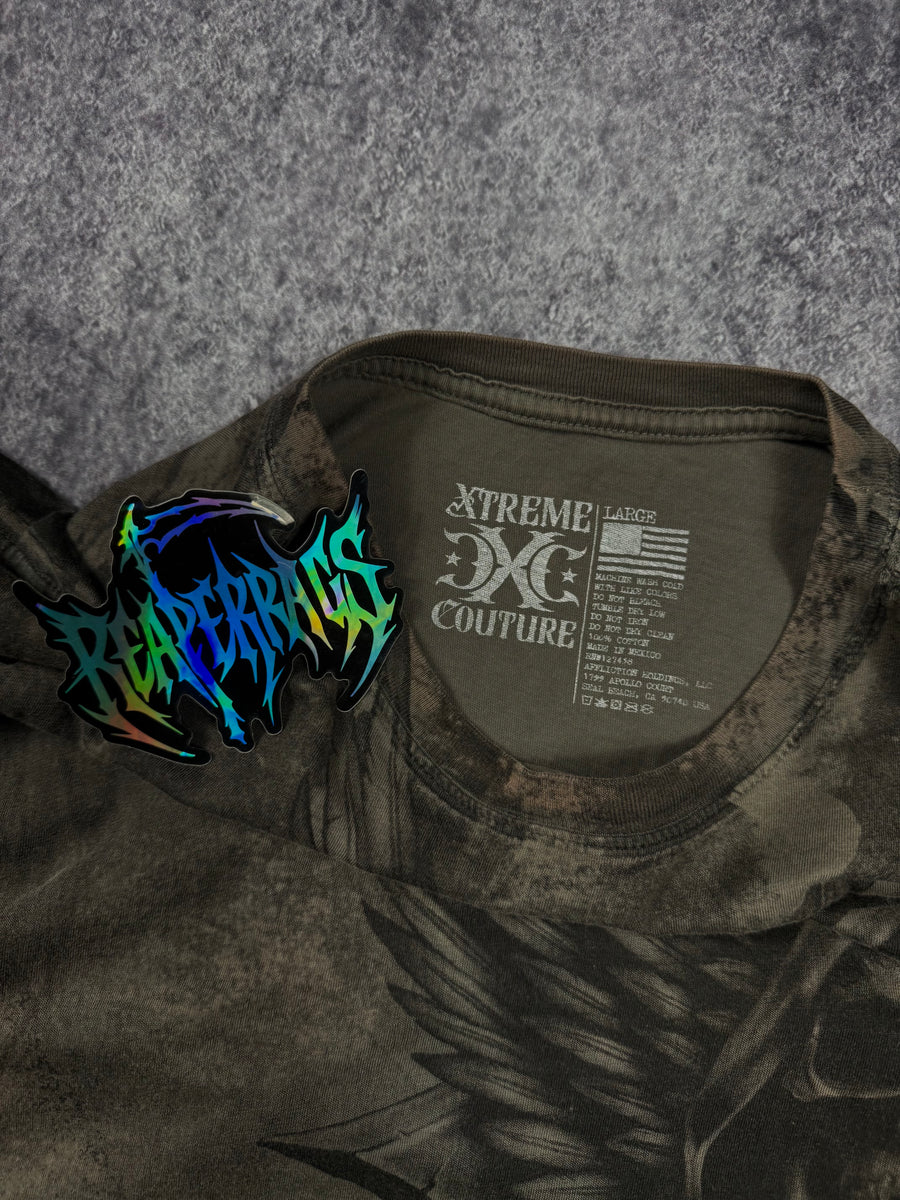 (rare) 2000s xtreme couture shirt (L)