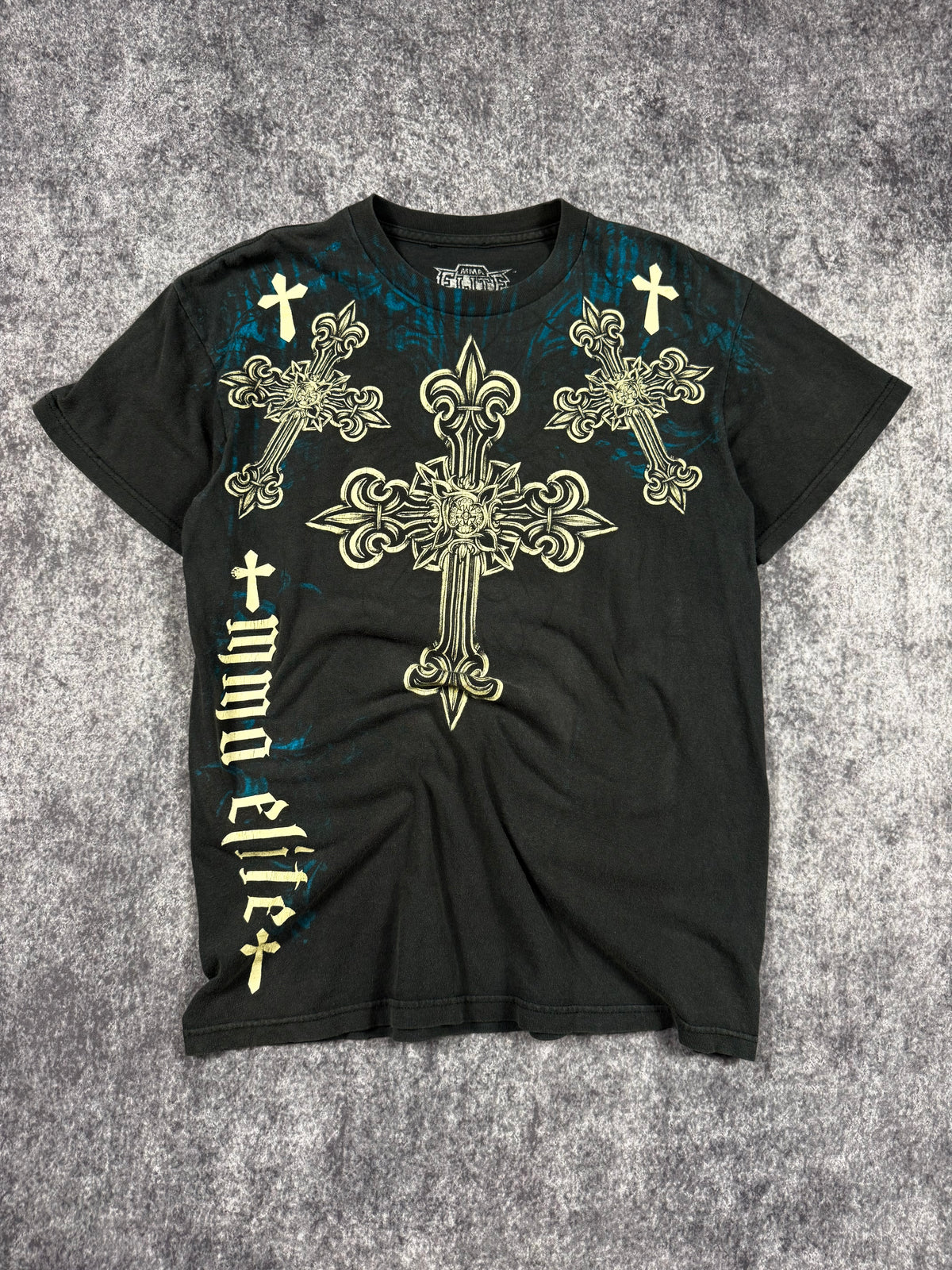 (RARE) 2000S MMA ELITE SHIRT (S)