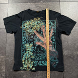 2000s Christian Audigier Rhinestone Shirt (M)