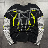 2000s Tapout Layered Athletic Shirt (M)