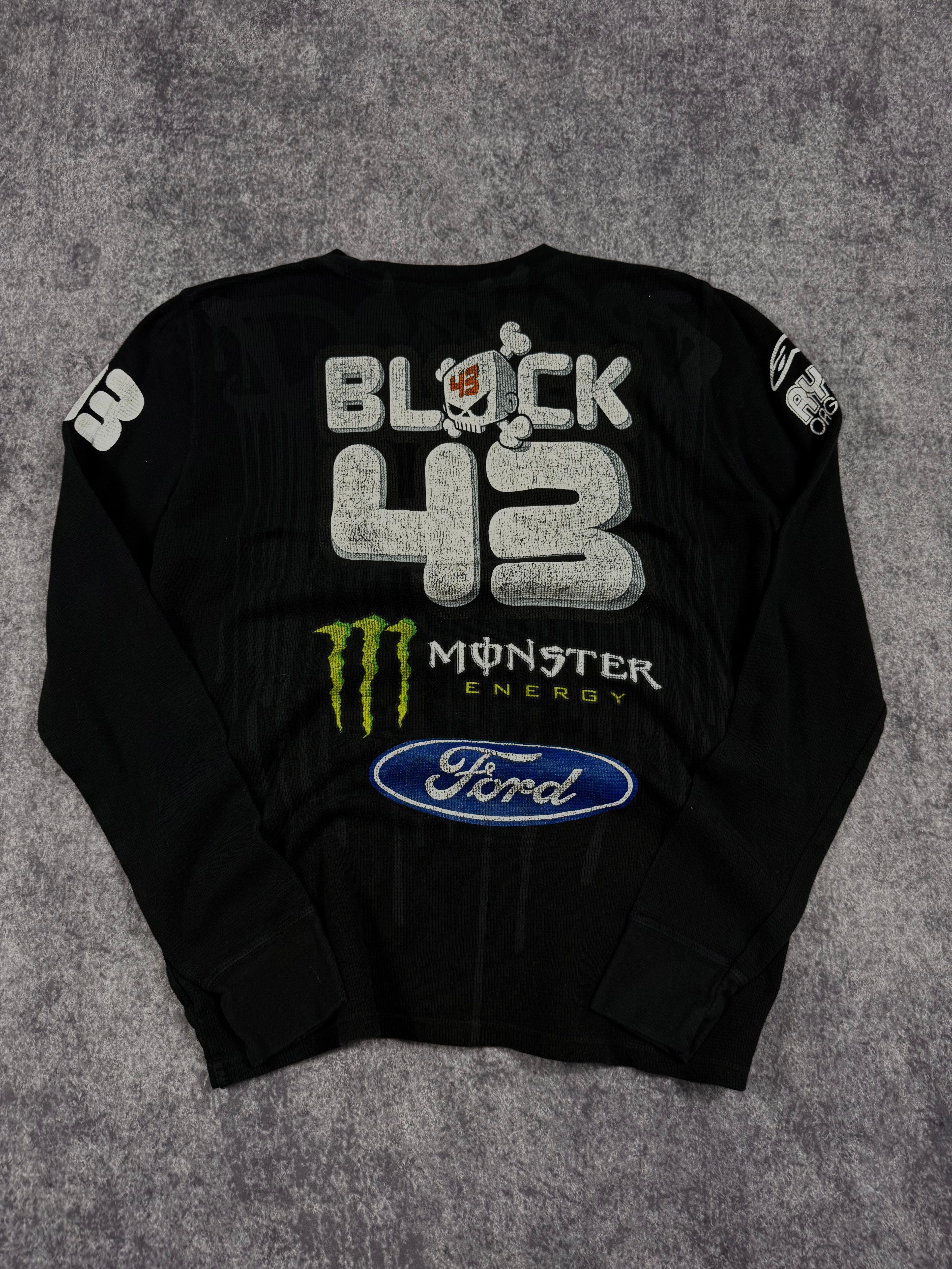 (rare) 2000s monster energy x dc shoes x ken block thermal (M)