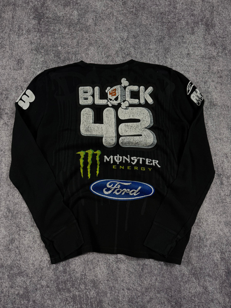 (rare) 2000s monster energy x dc shoes x ken block thermal (M)