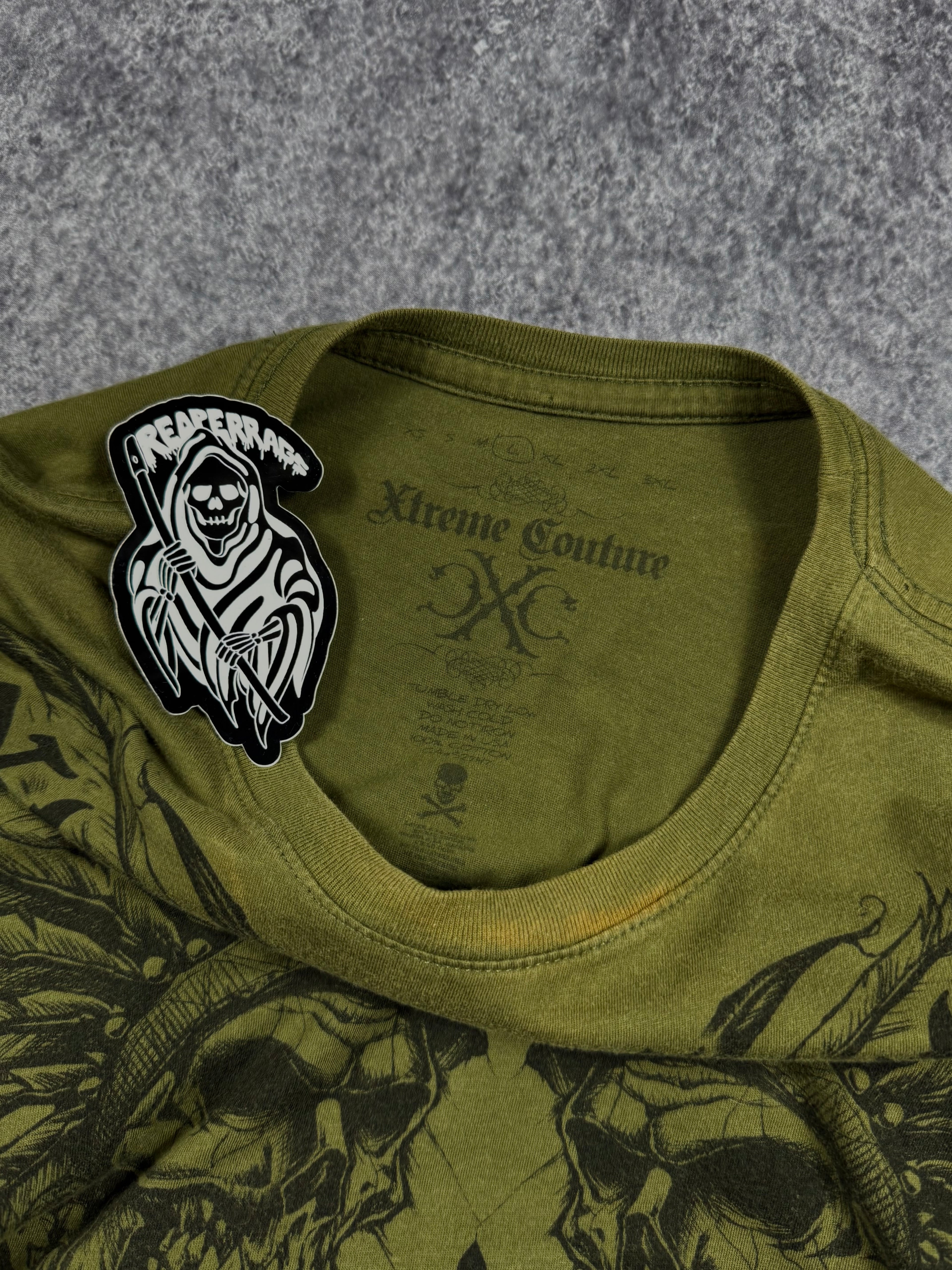 2000s xtreme couture shirt (L)