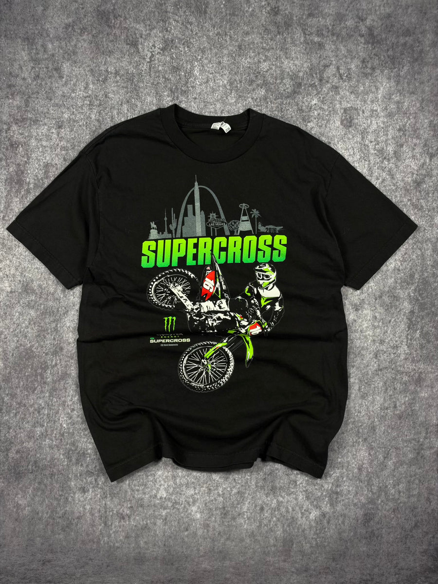 2000s MONSTER ENERGY x SUPERCROSS SHIRT (M)