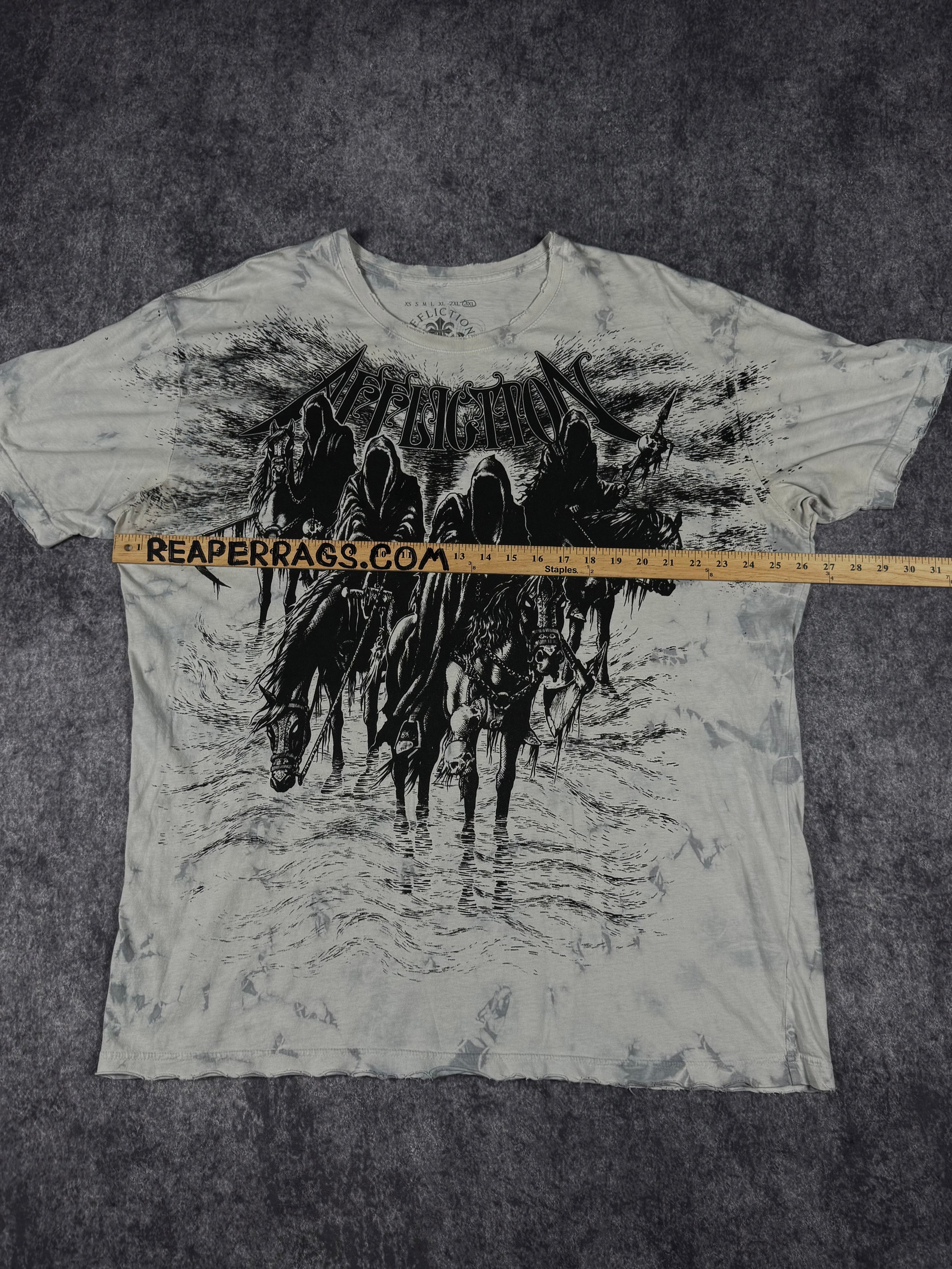 (rare) 2000s affliction shirt (XXXL)