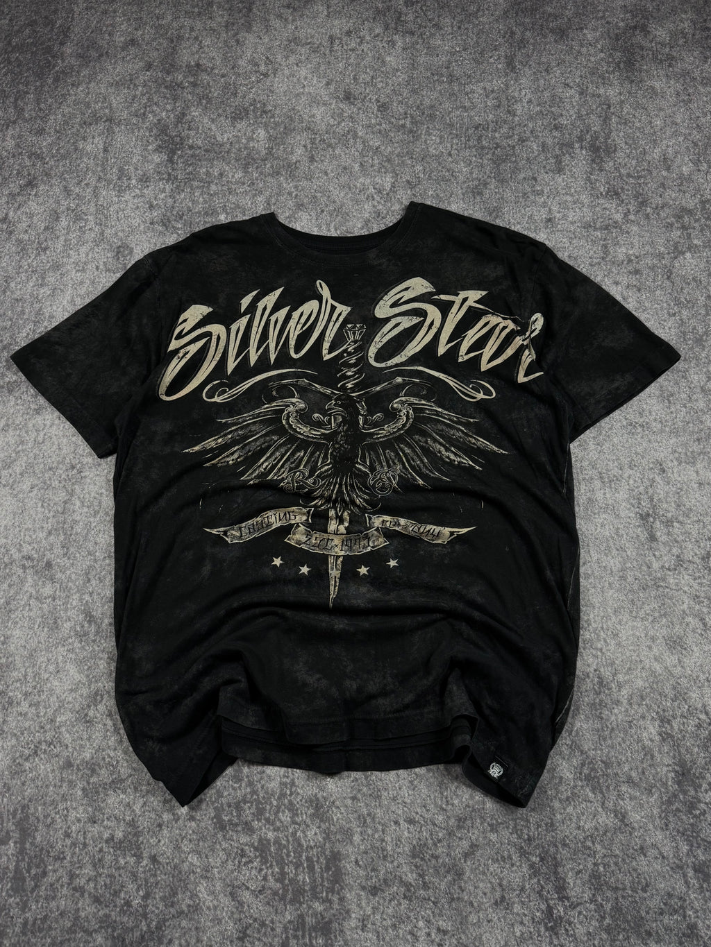 2000s silver star shirt (XL)