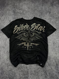 2000s silver star shirt (XL)