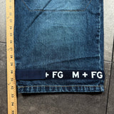 Deadstock Marithe Francois Girbaud Shuttle Strap Jeans (44x33)