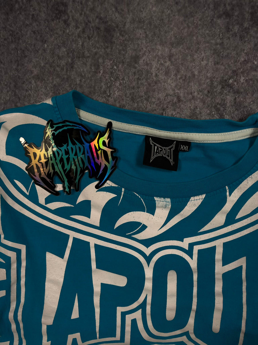 (RARE) 2000s TAPOUT SHIRT (XL)