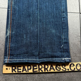 (rare) 2000s Delf Embroidered Jeans (40x32)