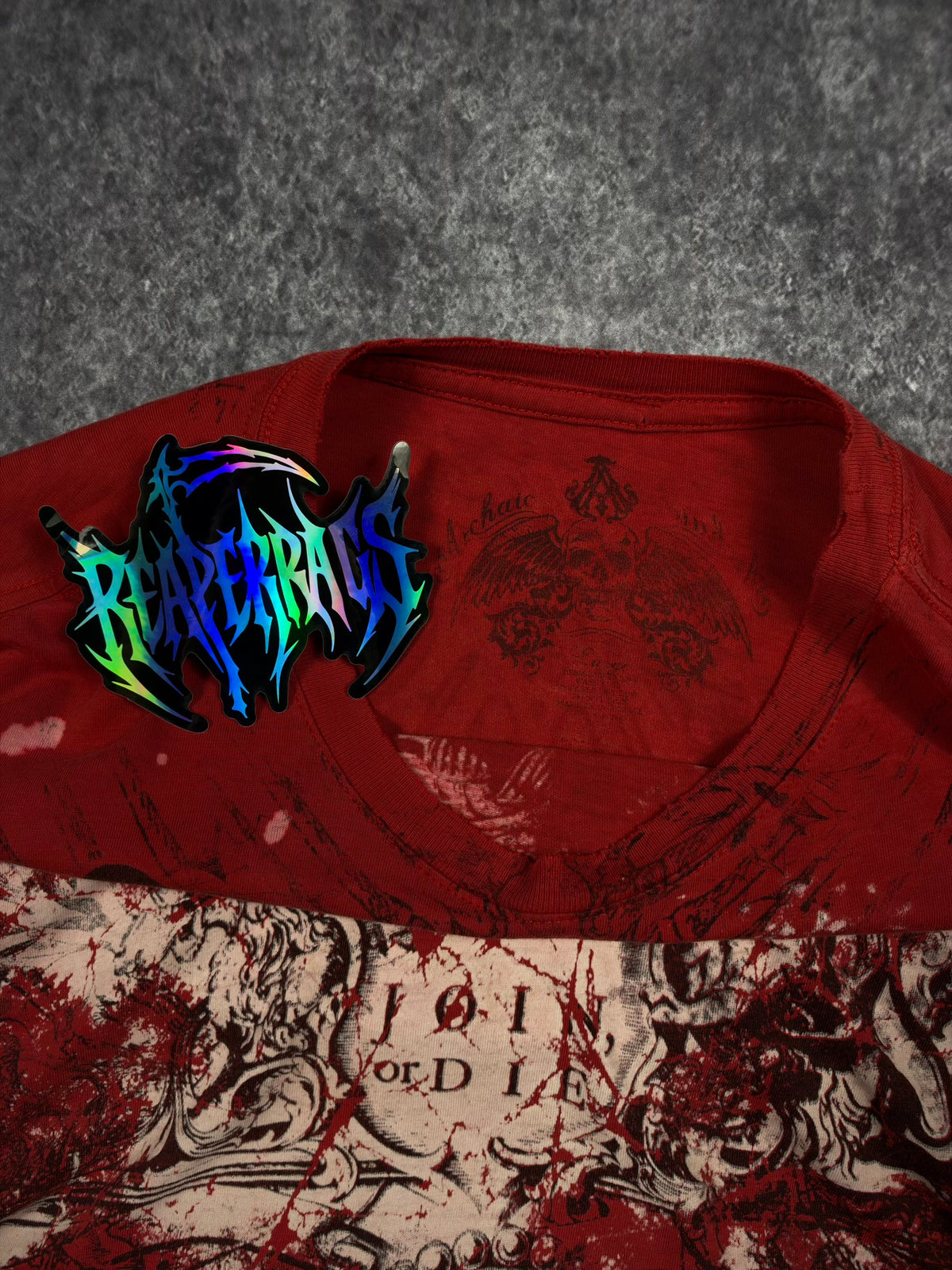 (RARE) 2000s ARCHAIC SHIRT (L)